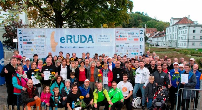 Teilnahme an der eRUDA 2015 - elektrisch Rund Um Den Ammersee | team 2015 small