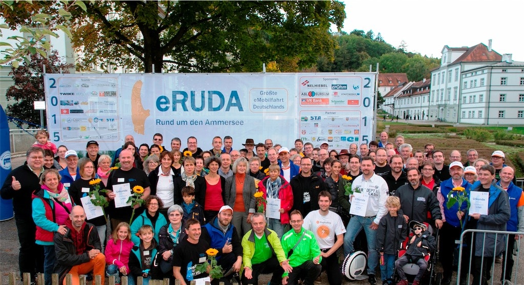 Teilnahme an der eRUDA 2015 – elektrisch Rund Um Den Ammersee