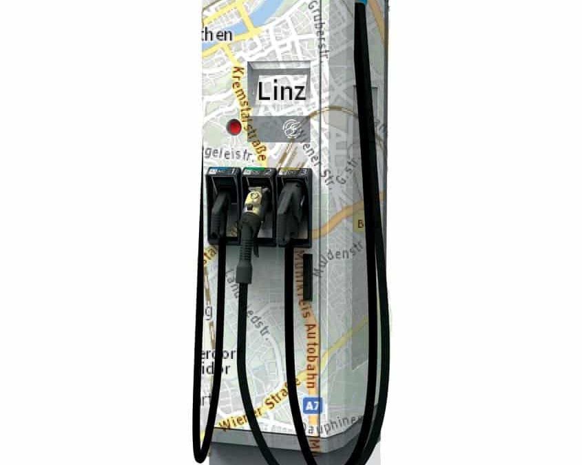 Eröffnung 1. Schnelllader in Linz
