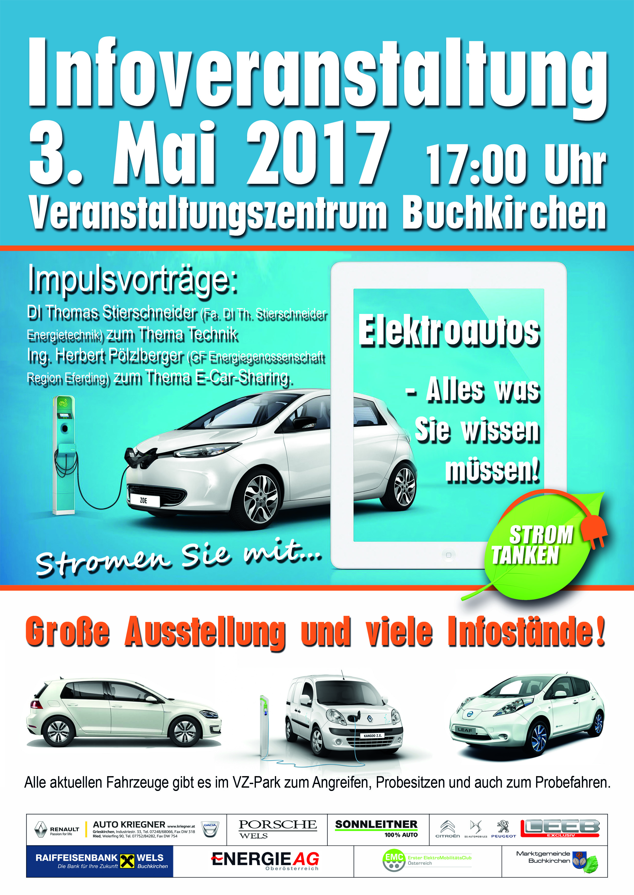 Infoveranstaltung in Buchkirchen | A4 Plakat