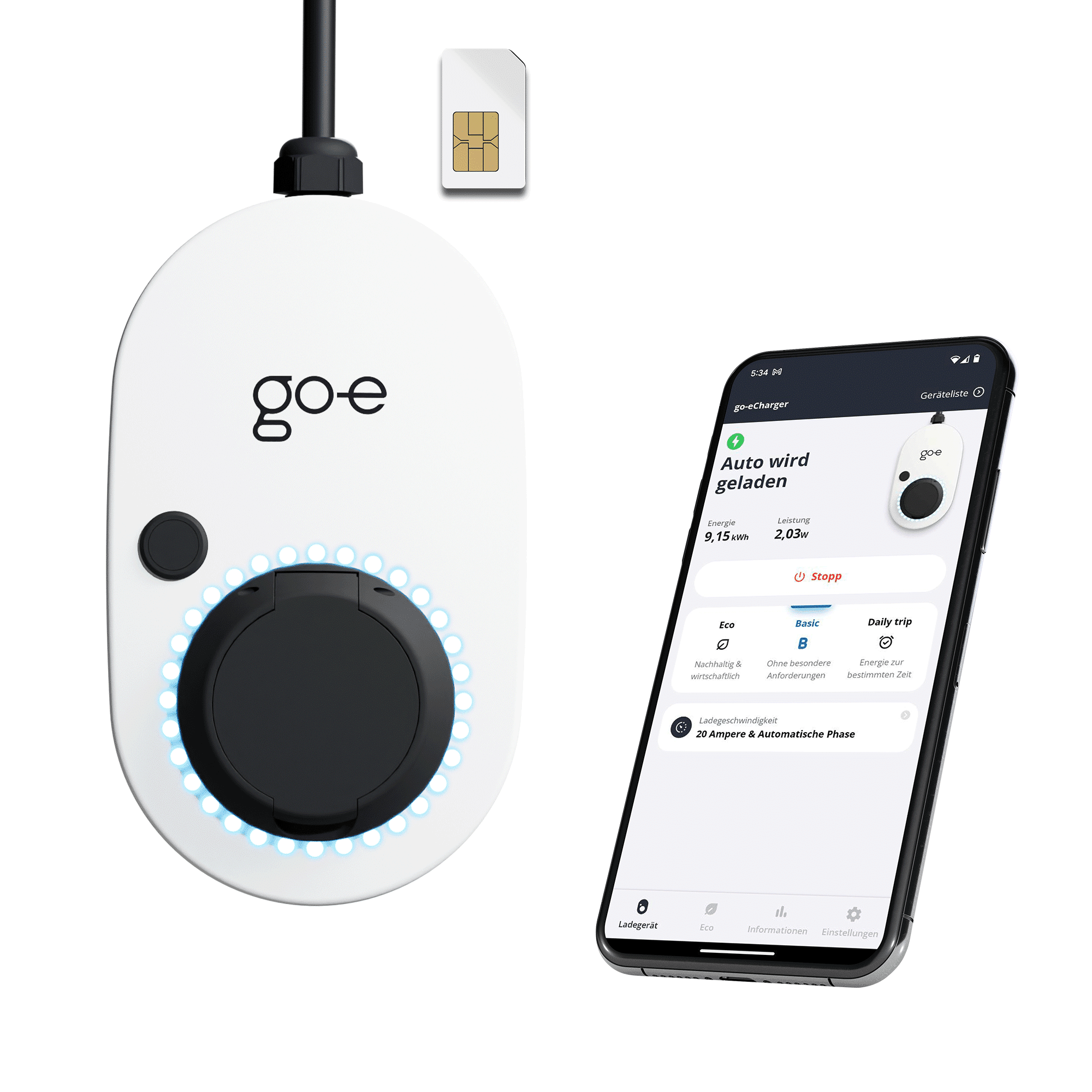 go-e – alles, was Sie benötigen um smart und günstig zu lade | gemini 22 kw 2 0 smartphone combo de web