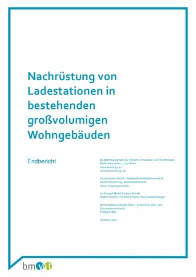 Nachrüstung von Ladestationen in bestehenden großvolumigen Wohngebäuden | Unbenannt