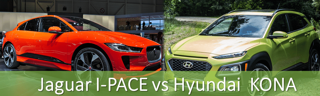 Jaguar I-PACE vs Hyundai KONA