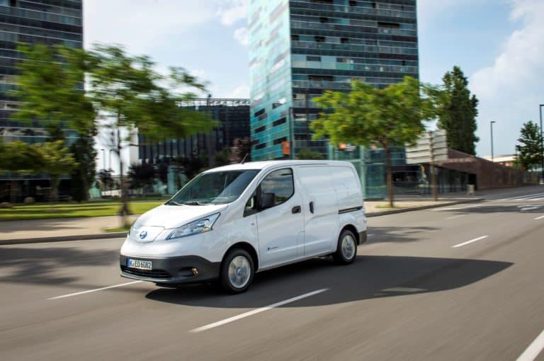 Der Nissan e-NV200: Emissionsfrei auf der letzten Meile | 426213349 Nissan e NV200 40 kWh Vorverkauf startet mit limitierter 2 ZERO Edition