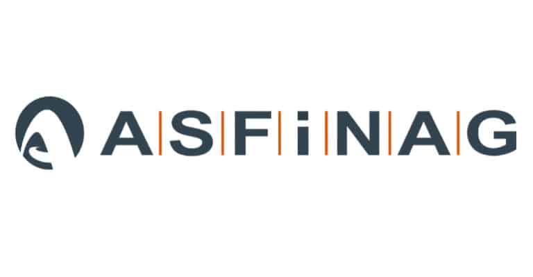 E-Ladestationen im ASFINAG-Netz | HP Asfinag Logo