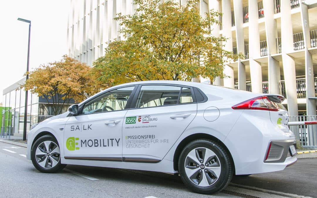 Salzburger Landeskliniken werden zum Vorreiter in Sachen Elektromobilität