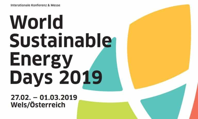 World Sustainable Energy Days | header