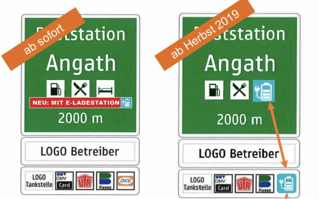 Start der Ausschilderung von Schnellladern auf Autobahnen