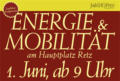 Frühshoppen / Energie und Mobilitätstag in RETZ | mobilitätstag2019