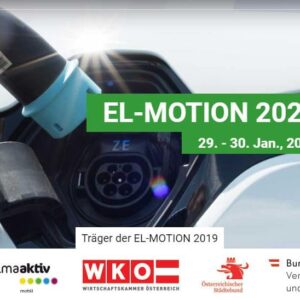 EL-MOTION 2020 – der 10. österreichische Fachkongress rund um E-Mobilität für KMU und kommunale Anwender | Header