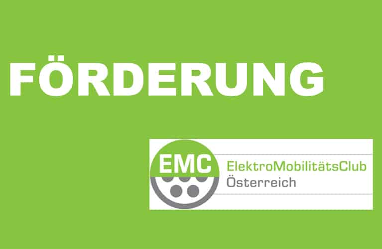 Förderung wird fortgesetzt - auch 2022 5.000 Euro beim Kauf eines E-Autos | BMK EMC Förderung Kopie