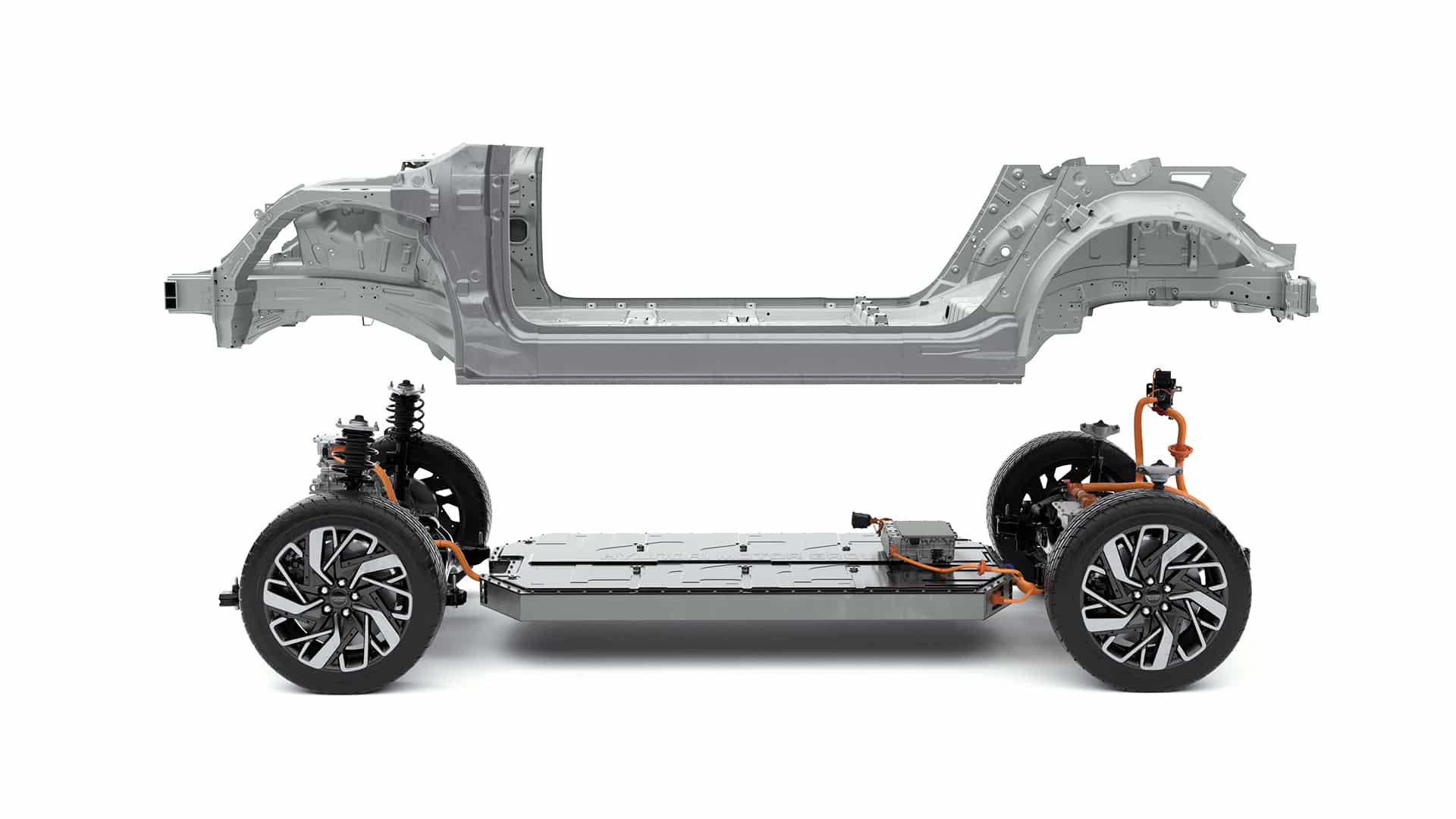 E-GMP neue E-Plattform der Hyundai Motor Group » Kia E GMP mit Chassis 02 E-GMP neue E-Plattform der Hyundai Motor Group » Kia E GMP mit Chassis 02