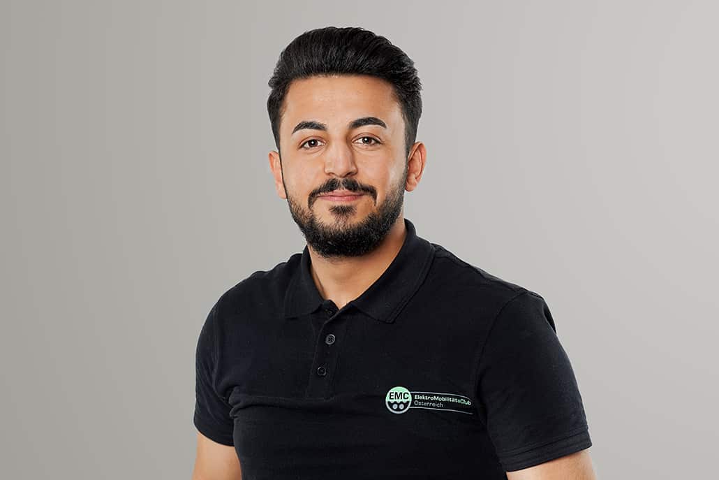 Elektro Mobilitäts Club Österreich - das Team stellt sich vor | EMC Kazim Hussam 3340 web Elektro Mobilitäts Club Österreich - das Team stellt sich vor | EMC Kazim Hussam 3340 web