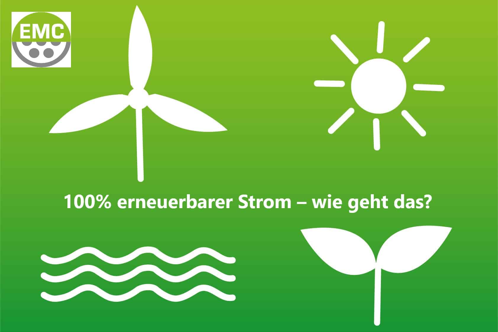 Kompetenztreffen Wien plus Livestream - 100% erneuerbarer Strom - wie geht das? | Header Homepage 100 erneuerbarer Strom wie geht das