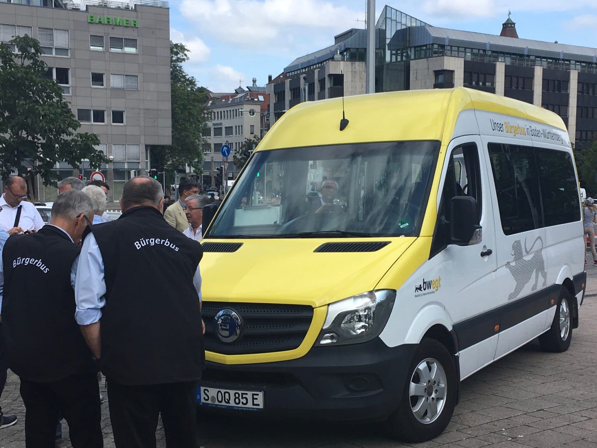 E-Mobilität für Gemeinschaftsverkehr: E-Bürgerbusse und e-Rufautos | Sprinter GS scaled