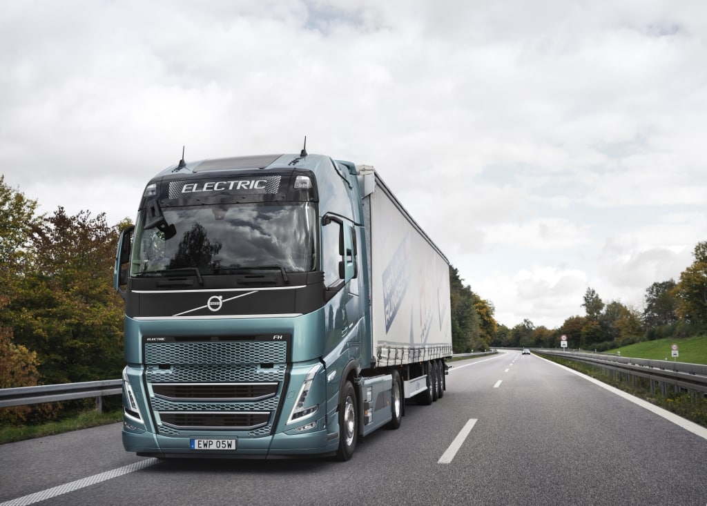 Volvo Trucks, Schwere Elektrische Lkw Auf Dem Prüfstand