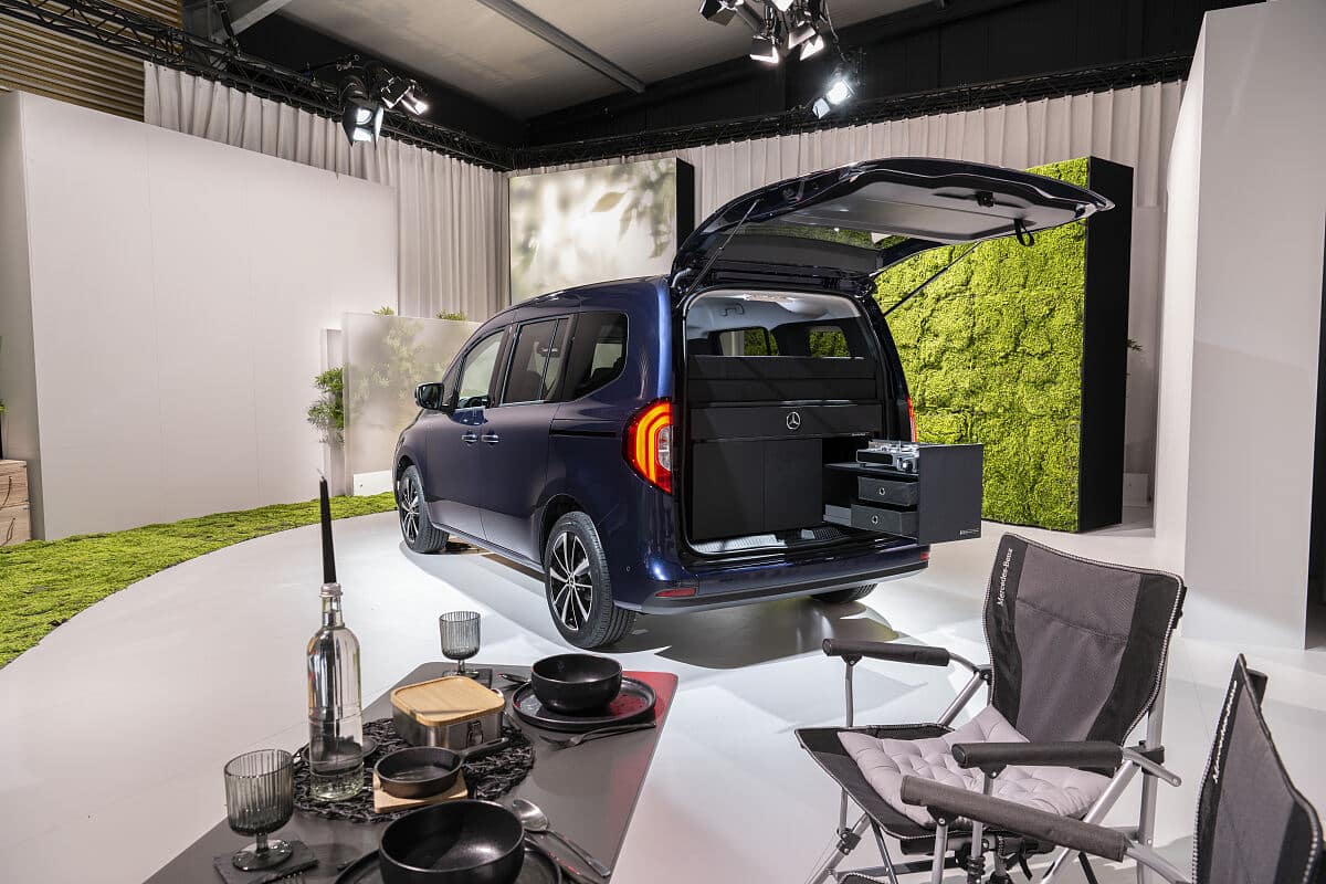 Elektrifiziertes Camping im neuen Small Van von Mercedes-Benz feiert Premiere | Bilder EQT 1200x800 2