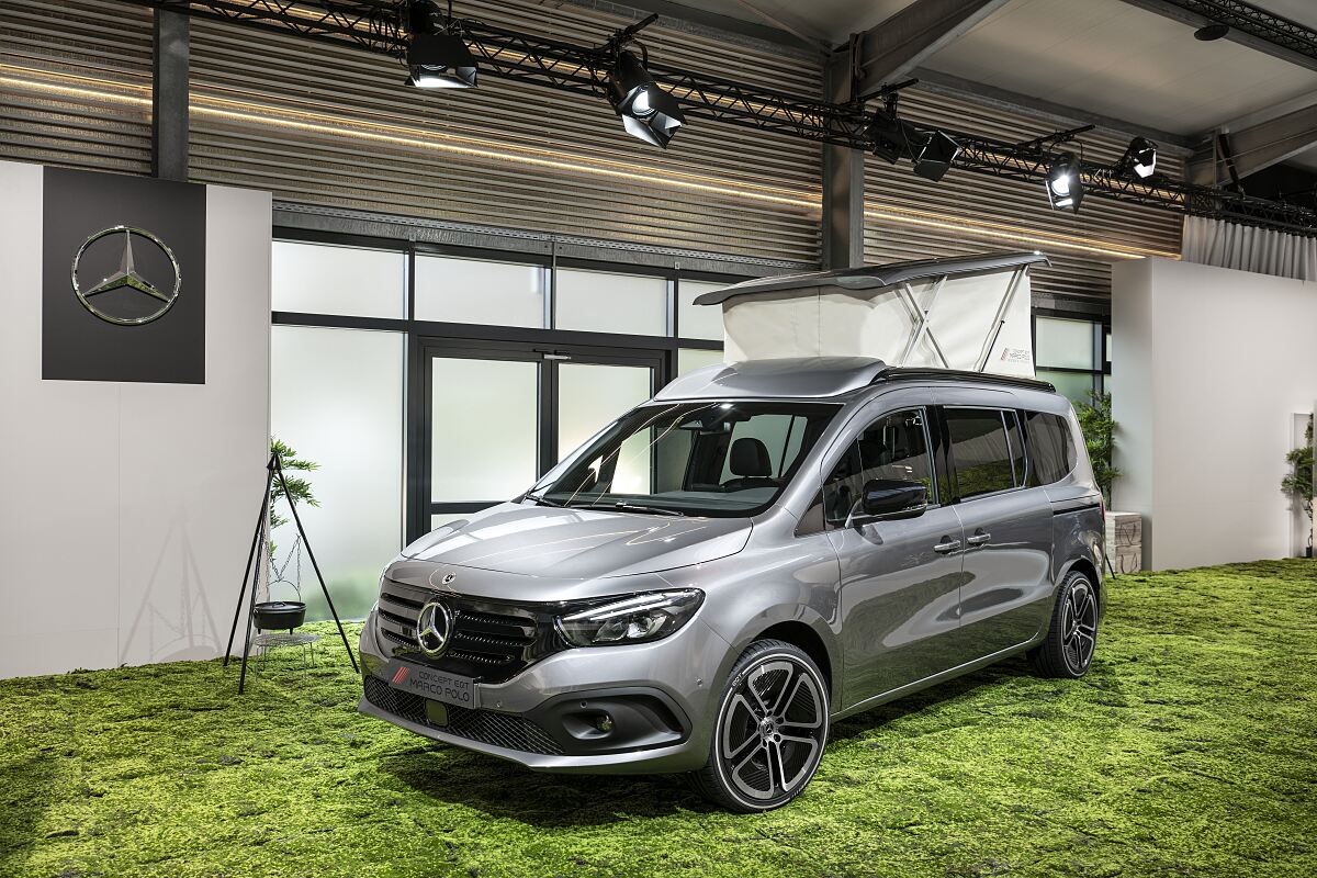 Elektrifiziertes Camping im neuen Small Van von Mercedes-Benz feiert Premiere | Bilder EQT 1200x800 8