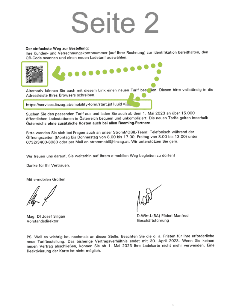 Linz AG Tarifwechsel / Information | seite2