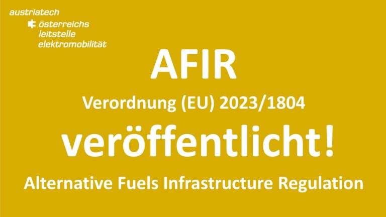 Alternative Fuels Infrastructure Regulation (AFIR) – Update | 1695374456260