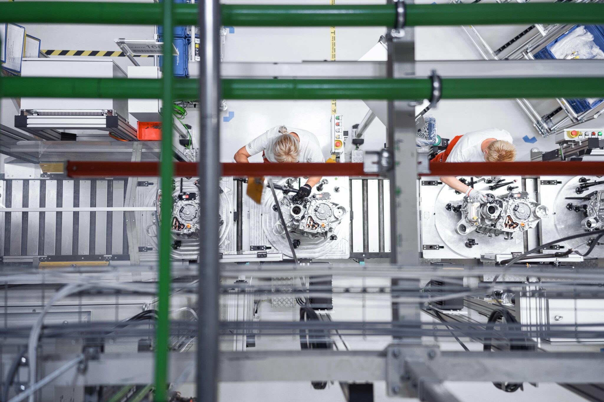 Audi startet Produktion von Elektromotoren für die PPE in Győr | 06 PPE Motorenproduktion startet min scaled