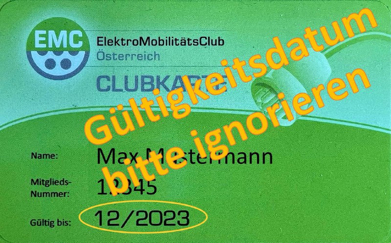 Gültigkeitszeitraum – Information zur Club- Ladekarte | photo1703587688