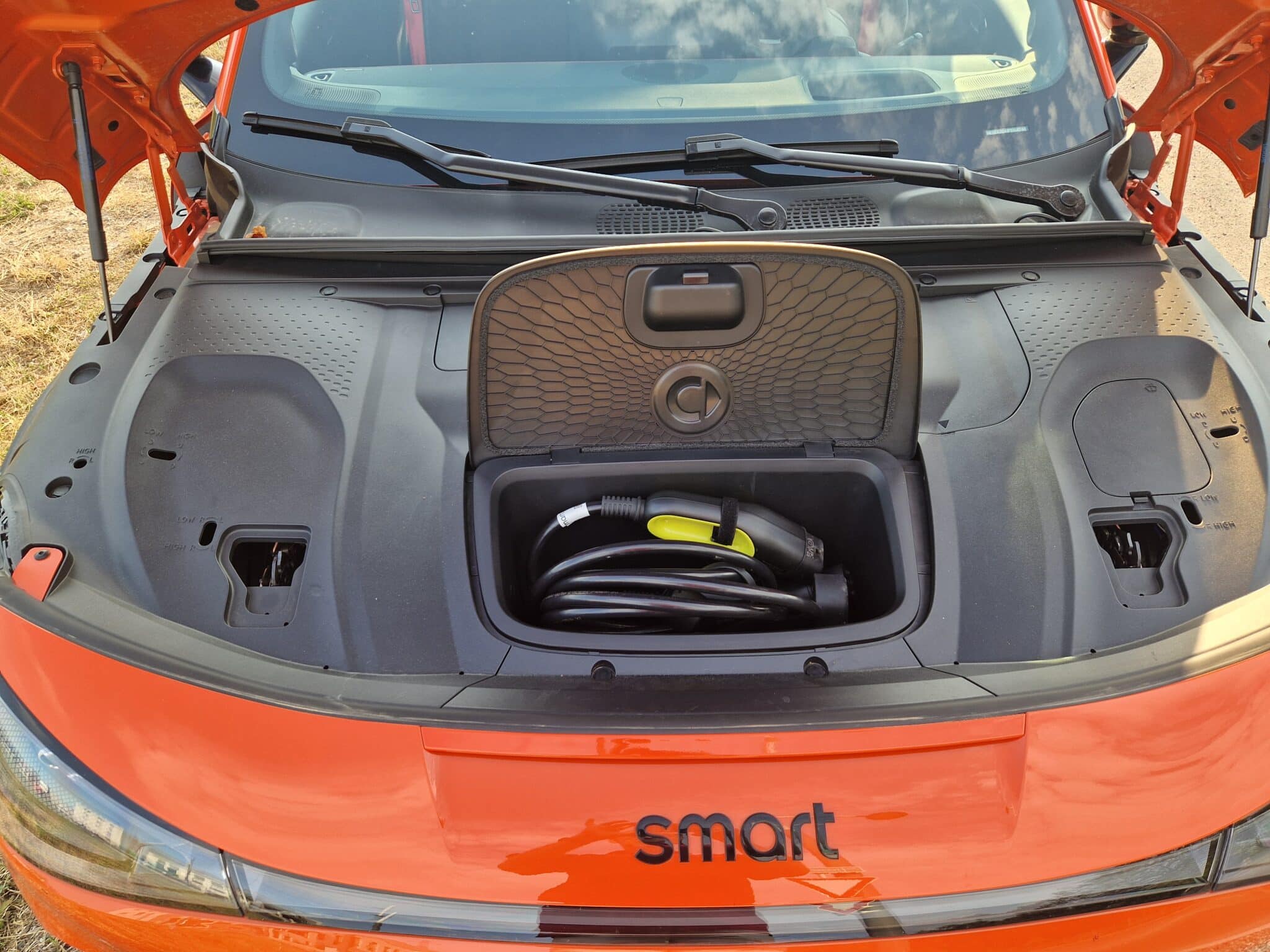 smart #3 BRABUS – China Rakete von Geely und Mercedes | 20240718 184923 Frunk scaled
