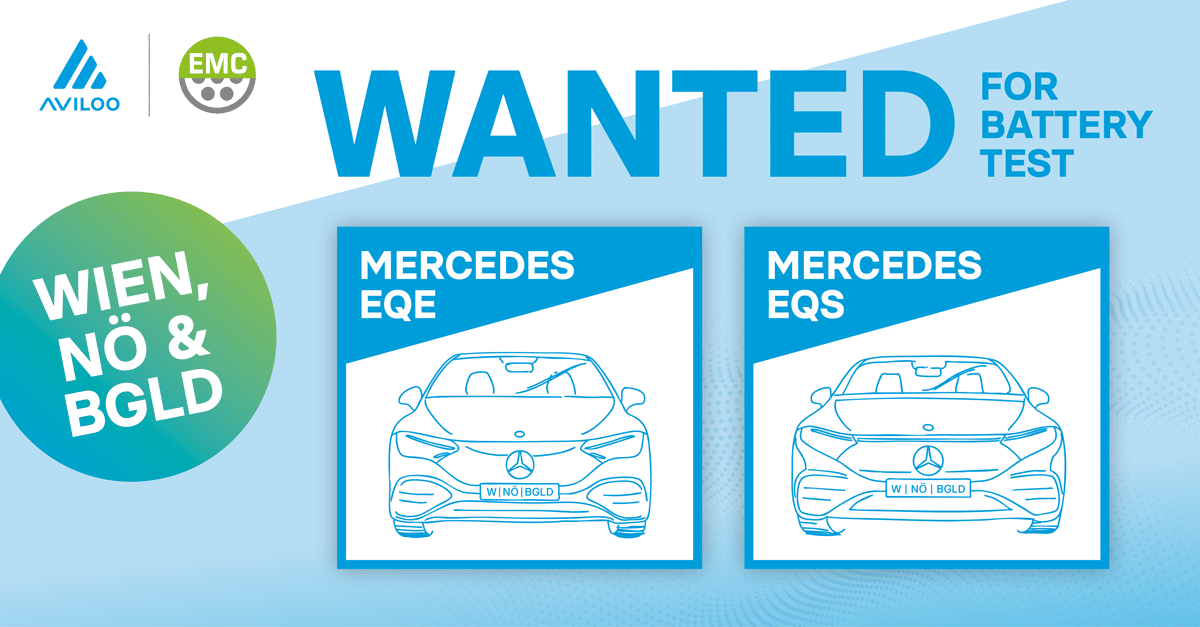 WANTED: Mercedes-Benz EQE & EQS – AVILOO Aktion | LINKEDIN FB QUERFORMAT 1200x627px 281024