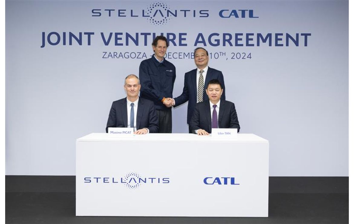 Stellantis und CATL investieren bis zu 4,1 Milliarden Euro in Joint Venture für großes LFP-Batteriewerk in Spanien | 85db0630228400ed0e7c43cdc0948a4a2d7bd22b